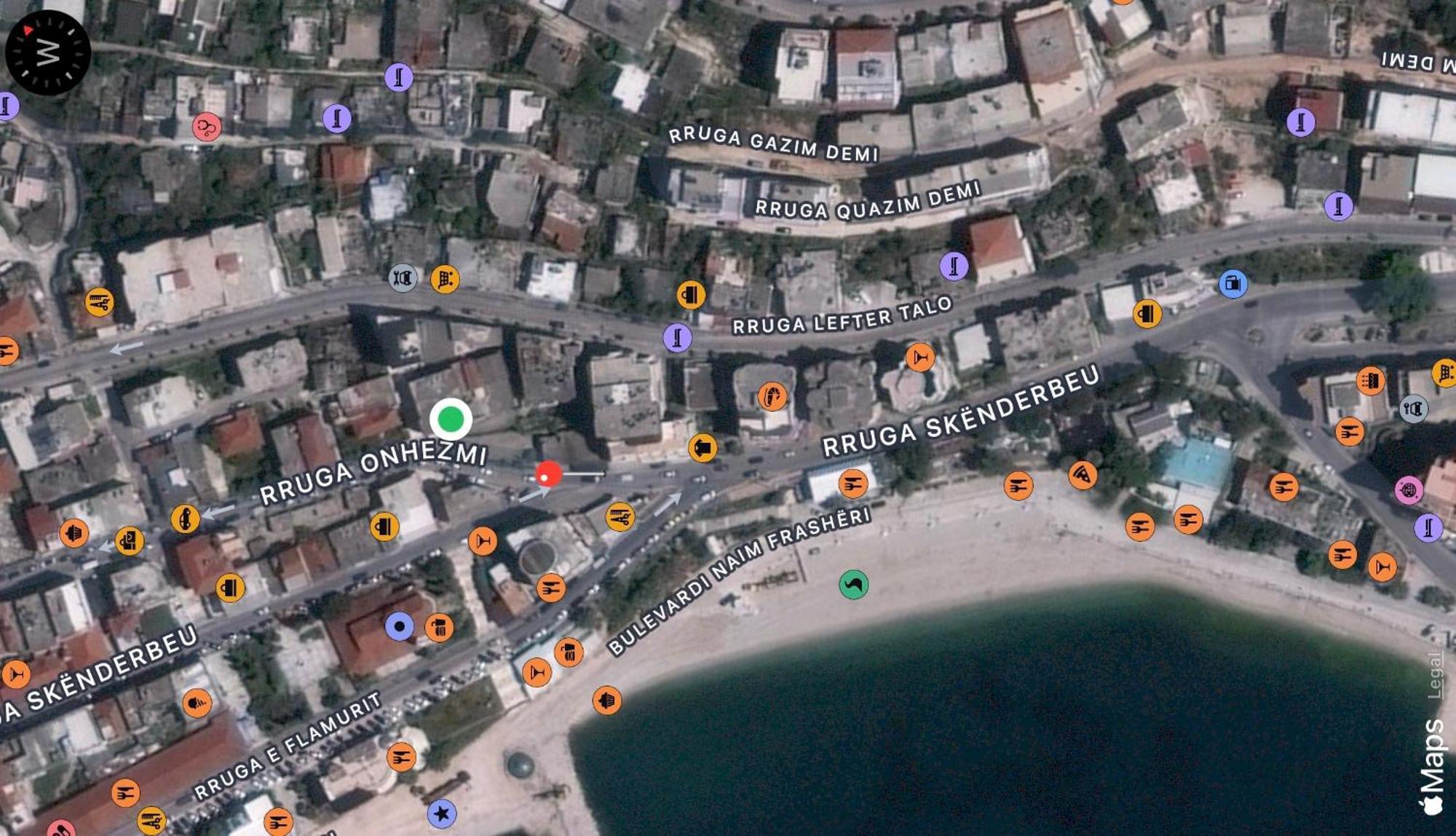 Aries Apartments Sarande Exterior photo